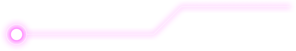 separateur gauche fin neon rose pixelforge