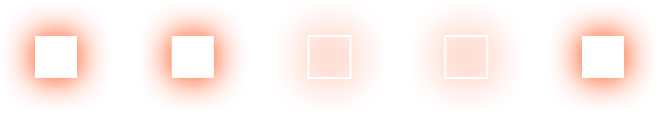 separateur carré neon orange pixelforge
