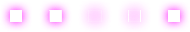 separateur carré neon rose pixelforge