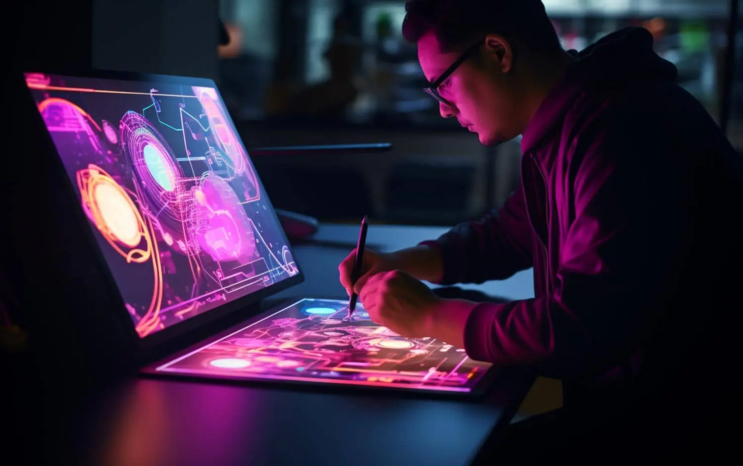 graphiste création jeux vidéo atelier pixelforge