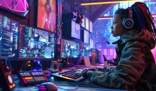 création jeux vidéo studio Game designer